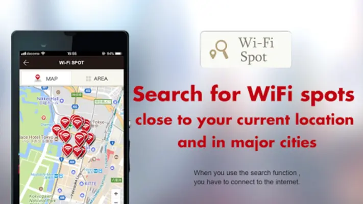 Japan Wi-Fi android App screenshot 1